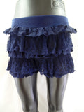 Shorts Pants Rock dunkelblau M / L Minirock Hose Kurzhose