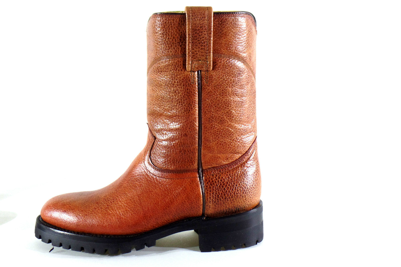 Stiefel EU 38,5 Braun Arbeitsschuh Western Rudel Herren