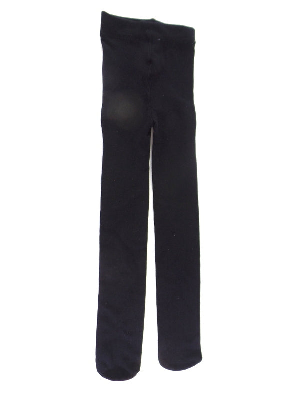 Antonio Kinder Thermo Leggings 3 Stück mit Innenfleece Schwarz blickdicht