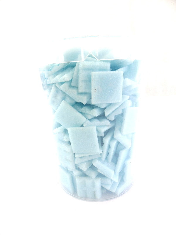 Mosaiksteine 650 g hellblau 20 x 20 x 4 mm 220 Steine Basteln Mosaik