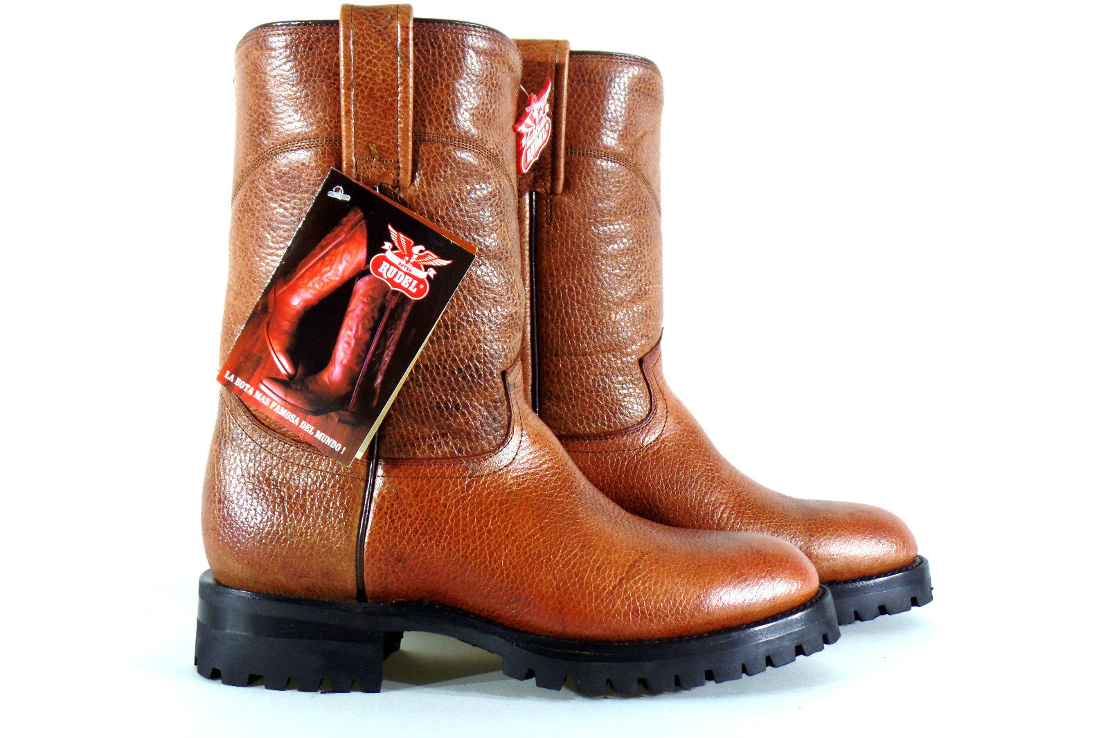 Stiefel EU 40 Braun Arbeitsschuh Western 40 Rudel Herren