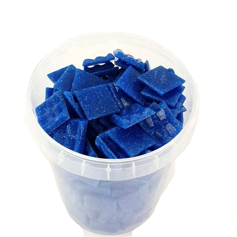 Glasmosaiksteine 650 g blau Tintenblau 220 Steine Basteln Mosaiksteine DIY