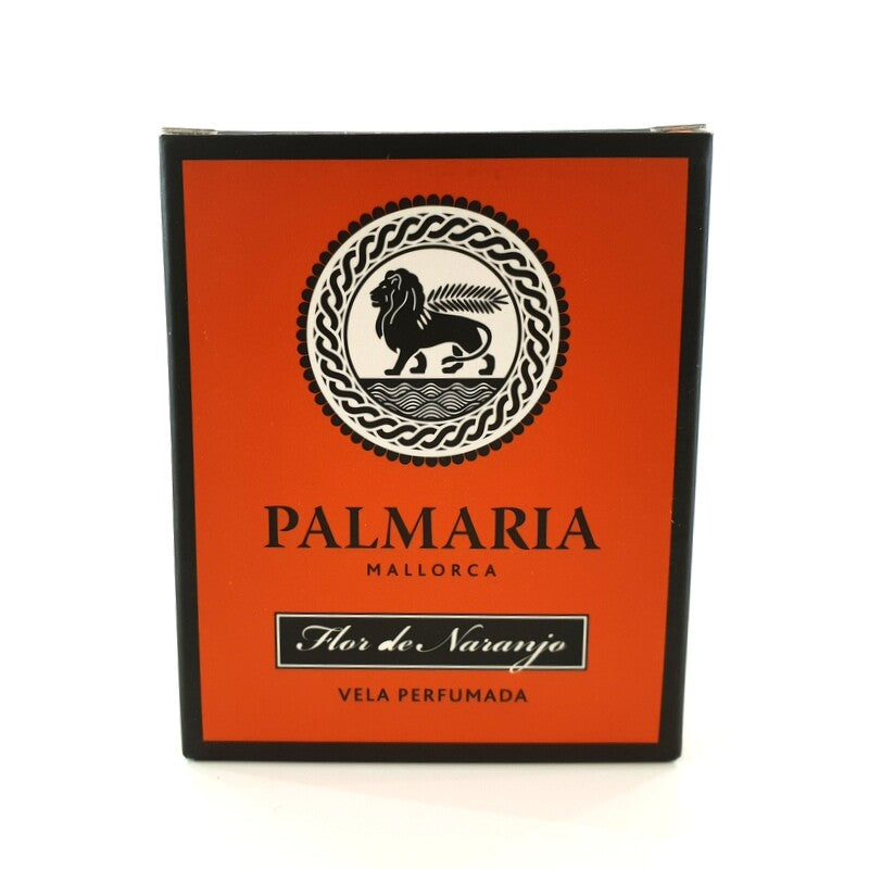 Palmaria Mallorca Duftkerze 130 g Glas Flor de Naranjo Orange Vela Urlaub