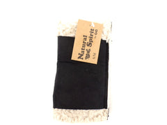 Handschuhe Fingerlos Schwarz S / M Kunstleder Kunstfell Natural Spirit
