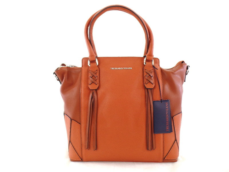 Trussardi Jeans - 75B301 Braun Tasche Handtasche Damentasche Schultertasche
