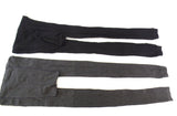 LEGGINS DAMENLEGGINS E & F Einheitsgröße grau oder schwarz als Variante wählbar