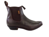 REITSTIEFELETTE BRAUN 45 Short Spitz Labor Echtleder USA 11,5, UK 11