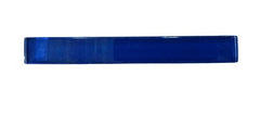 Glasmosaik Mosaikstäbchen Cobaltblau Blau 7 Stück glatt Glasstäbchen Bordüre