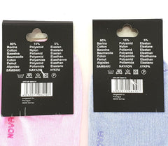 Socken Sneaker 10 Paar 36 - 40 Nova Baumwolle Rosa Flieder Damen weiche Naht