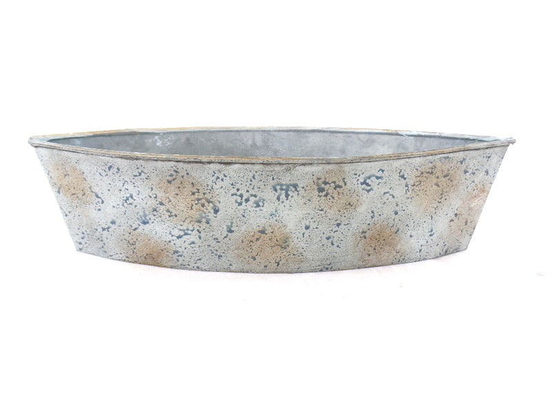 1 Karton  Metallgefäße 20 Stück  blau grau 30 x 8 x 6,5  Wiederverkäufer!