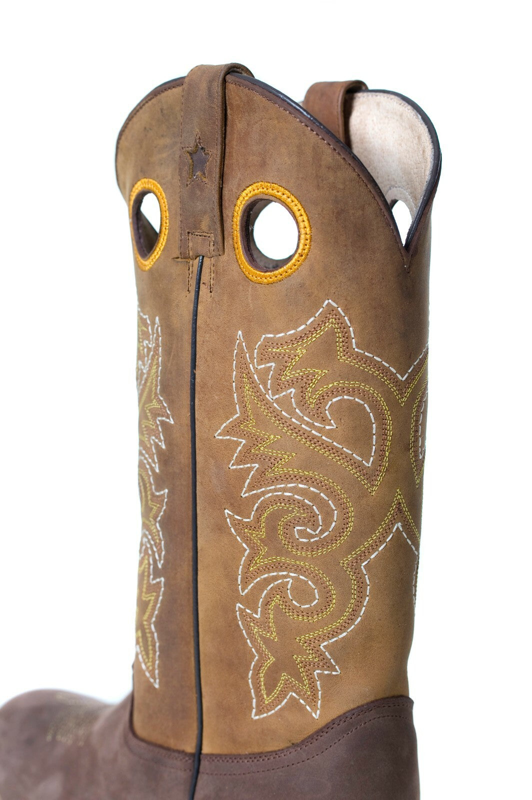 Westernstiefel Cowboyboot 41 Braun Roper Cafe Claro Application Pottawatomie