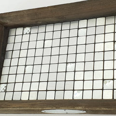 Serviertablett Holztablett 30 x 19 cm Tablett Serviertablett Deko Holz Tablett
