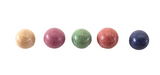 KERMAMIK KUGELN TON bunt 5 Farben Mix 250 g Basteln Dekoration DIY
