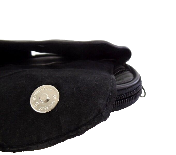 Bauchtasche Gürteltasche Freizeit Hüfttasche Schwarz Leder Gürteltasche