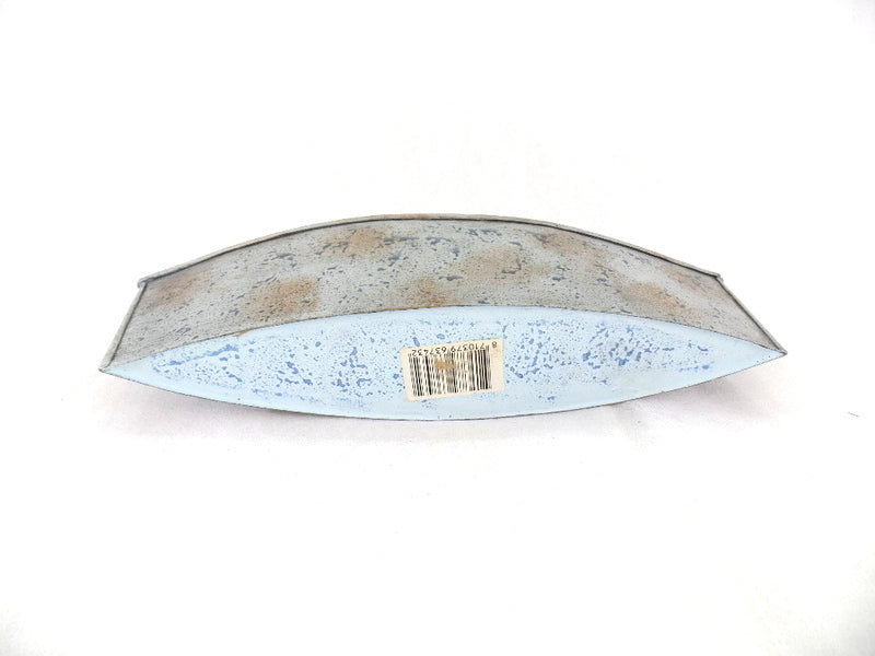 1 Karton  Metallgefäße 20 Stück  blau grau 30 x 8 x 6,5  Wiederverkäufer!
