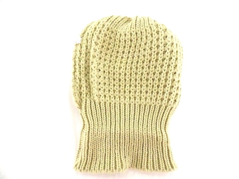Mützen Strickmützen Umschlag in 4 Farb - Varianten Beige Rosa Rot d. Braun