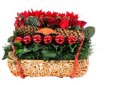 CASA - POADOR WEIHNACHTSGESTECK künstliche Accessoires Zapfen Tanne Kugeln