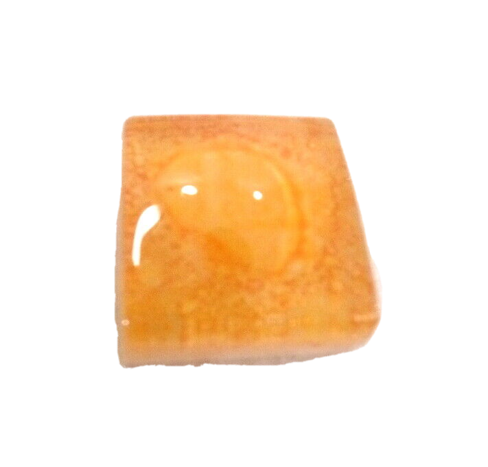 Mosaiksteine Waterdrops Orange 650 g 25 x 25 mm 49 Steine glatt Basteln DIY