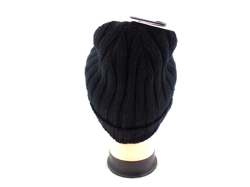 Mütze Strick Schirmmütze Schwarz 100% Acrylic Umschlag Highlight Company