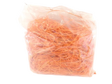 HOLZWOLLE RATTAN Orange 250 g gefärbt Trockenmaterial Floristik Dekoration