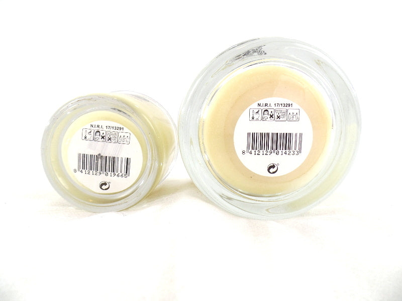 Palmaria Mallorca Duftkerzen Set 1x 130 g ca. 9 x 7,5 cm + 1 x 55g ca. 6 x6,5cm