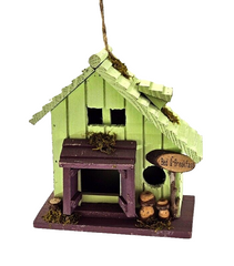 VOGELHAUS Nistkasten Holz Vogel Haus Nisthöhle Brutasten Vögel Meisen Vogelvilla