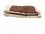 HANDSCHUHE FINGERLOS dunkel Braun L / XL Kunstleder Kunstfell Natural Spirit
