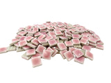 CASA - POADOR MOSAIKSTEINE 2 kg Rosa medium Feinsteinzeug Basteln DIY Mosaik