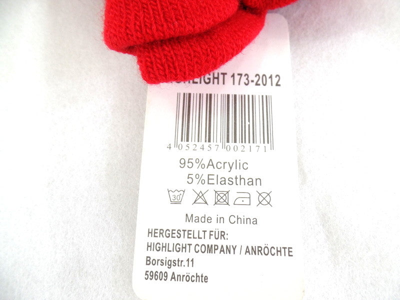 Handschuhe Fingerhandschuhe  2 Paar 1 x grün und 1 x rot Highlight Company