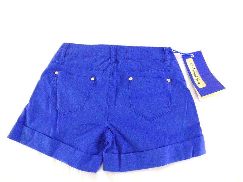 Damenshorts Hotpants Blau New Play Größen Varianten 34 - 38 wählbar Hot Sommer