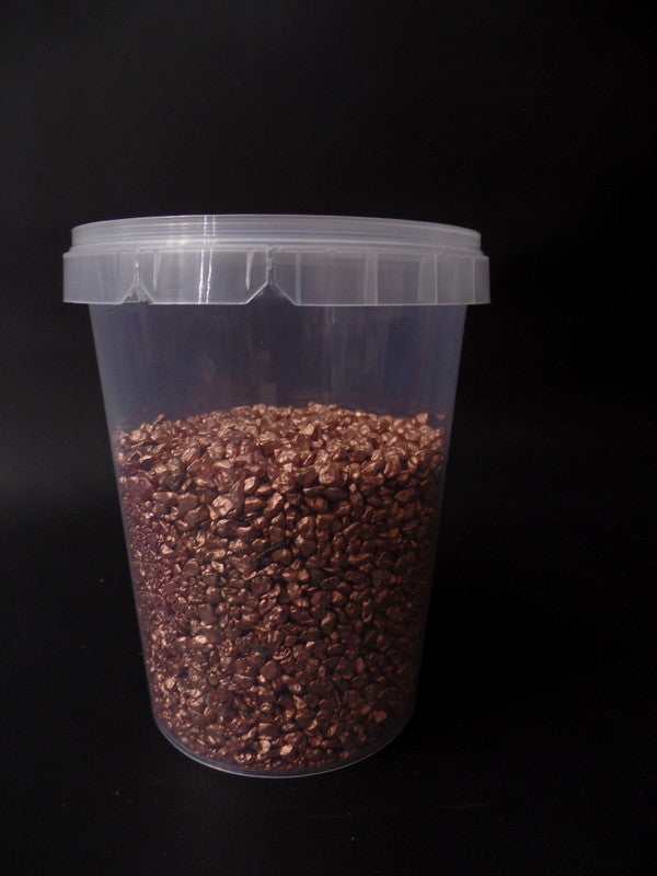 Dekogranulat Kupferfarben 1 x 500 g oder 1 kg Dosen Körnung 2 - 3 mm Deko