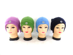 Mütze Fleecemütze Beanie mit Fransen Alaska Varianten wählbar