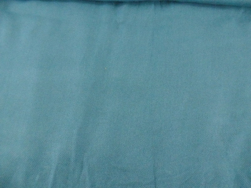 Schal Tuch Stola Fransen Türkis 100 % Viscose XXL Schal 190 Lang 65 Breit