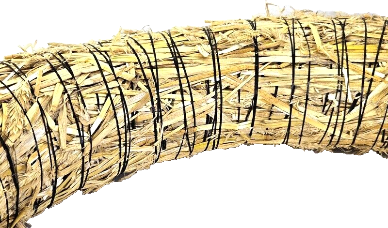 STROHKRANZ Ø 90 cm Strohring Strohrömer Rohling Natur Adventskranz Deko 9084