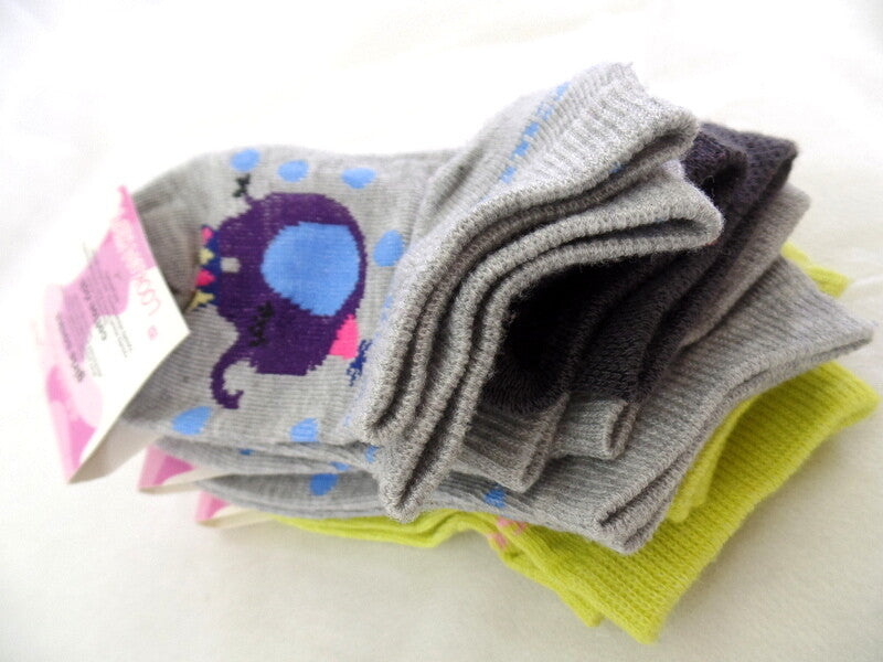 Kinder Sneaker 15 Paar Socken 26 - 27 Füßlinge kurz Mädchen / Jungen bunt