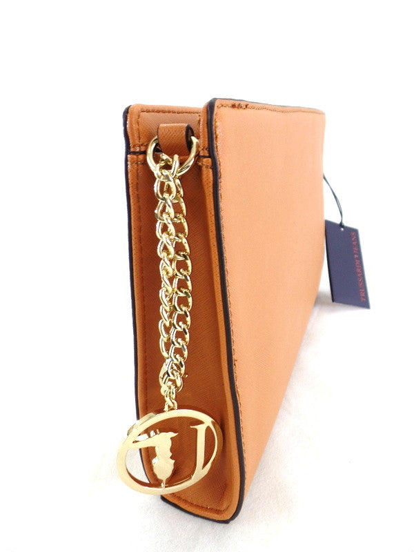 Trussardi - 75B494 75B494_61_COGNAC Tasche Braun Handtasche Damenhandtasche