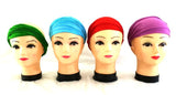 Haarband 4 er Set Unifarben 4 Farben Stoff Stirnband Bandana Haarbänder