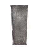 Metalltöpfe 1 Karton 50 Stück Grau Shabby 20 cm Hoch konisch Vase Top