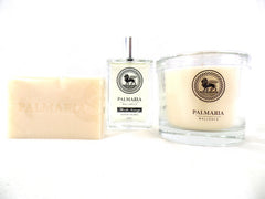 Palmeria Eau de Cologne 100 ml Orange Blossom & 150 g Seife + Duftkerze 130 g