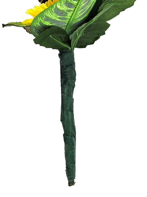 Glasvase als Wandhalter mit Strauß Kunstblumen Calla Rose Dekoration Geschenk