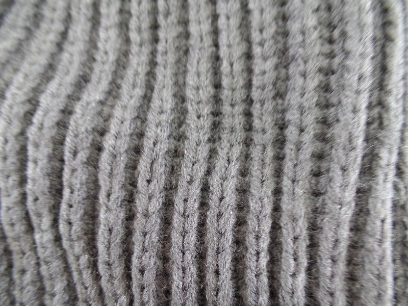 Mütze Beanie Strick Schirmmütze Schwarz 100% Polyacryl Highlight Company