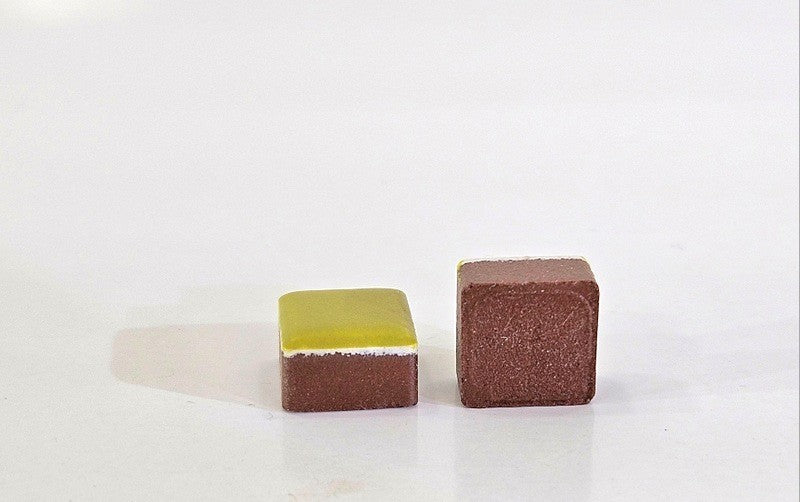 Casa-Poador Mosaiksteine Lime gelb grün matt mini Tüte ca100 Steine Basten DIY