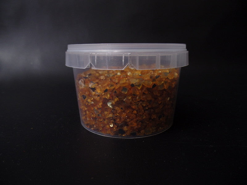 Spiegelgranulat Orange oder Silber 300 g Dose Körnung 1 - 4 mm Deko Varianten