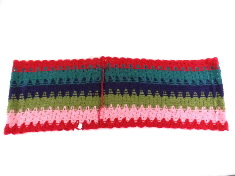 Schal Loop Wickelschal Bunt in 4 Farbvarianten Gelb, Rosa, Beige, Orange wählbar