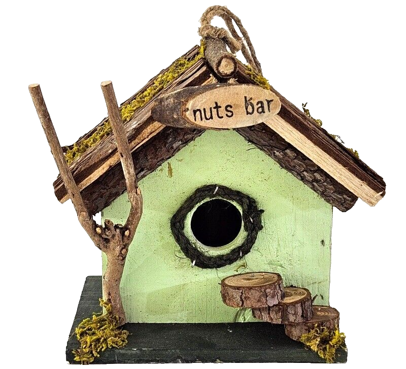VOGELHAUS Nistkasten Holz Vogel Haus Nisthöhle Brutasten Vögel Meisen Vogelvilla