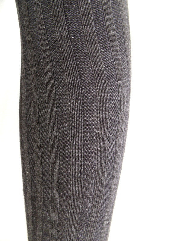Leggings Damenleggins E & F Einheitsgröße grau oder schwarz als Variante wählbar