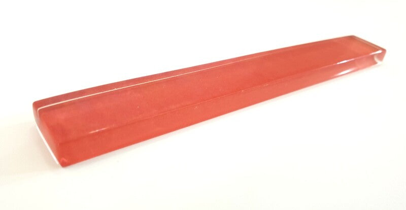 Glasmosaiksteine Mosaikstäbchen Strawberry 7 Stück glatt Glasstäbchen Küche