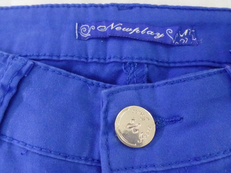 Damenshorts Hotpants Blau New Play Größen Varianten 34 - 38 wählbar Hot Sommer
