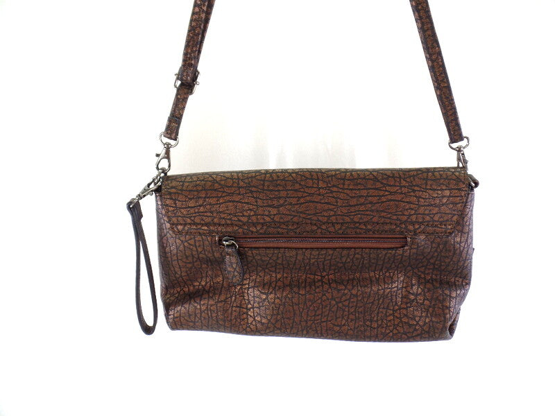 Tasche Damen Bella Belly Clutch Coffee Schultertasche Damenhandtasche