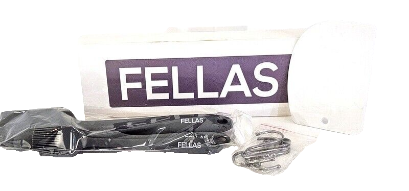 FELLAS – Spatel Set 5-teilig aus Silikon mit Teigschaber und Metallhaken